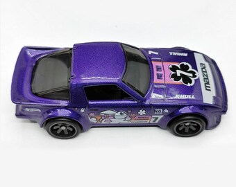 Hot Wheels MAZDA RX-7 Diecast 1/64 Scale Model | Racing JDM Car