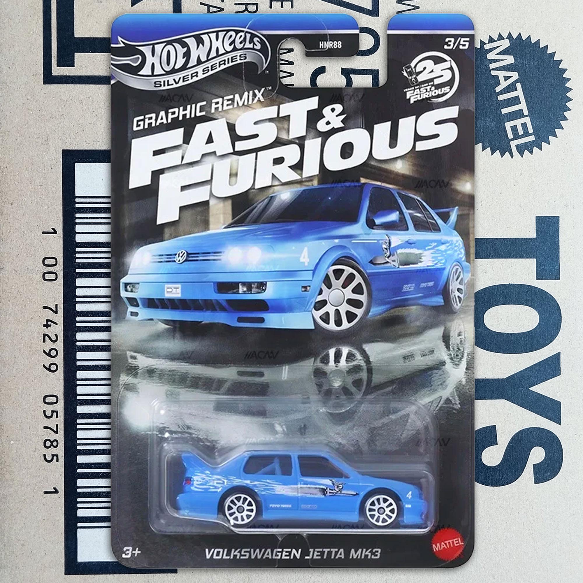 Hot Wheels VW - VOLKSWAGEN JETTA MK3 Fast and Furious Graphic