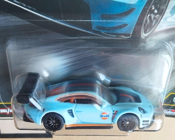 Hot Wheels Premium Porsche 911 GT3 R Gulf 1/64 Diecast Model Car