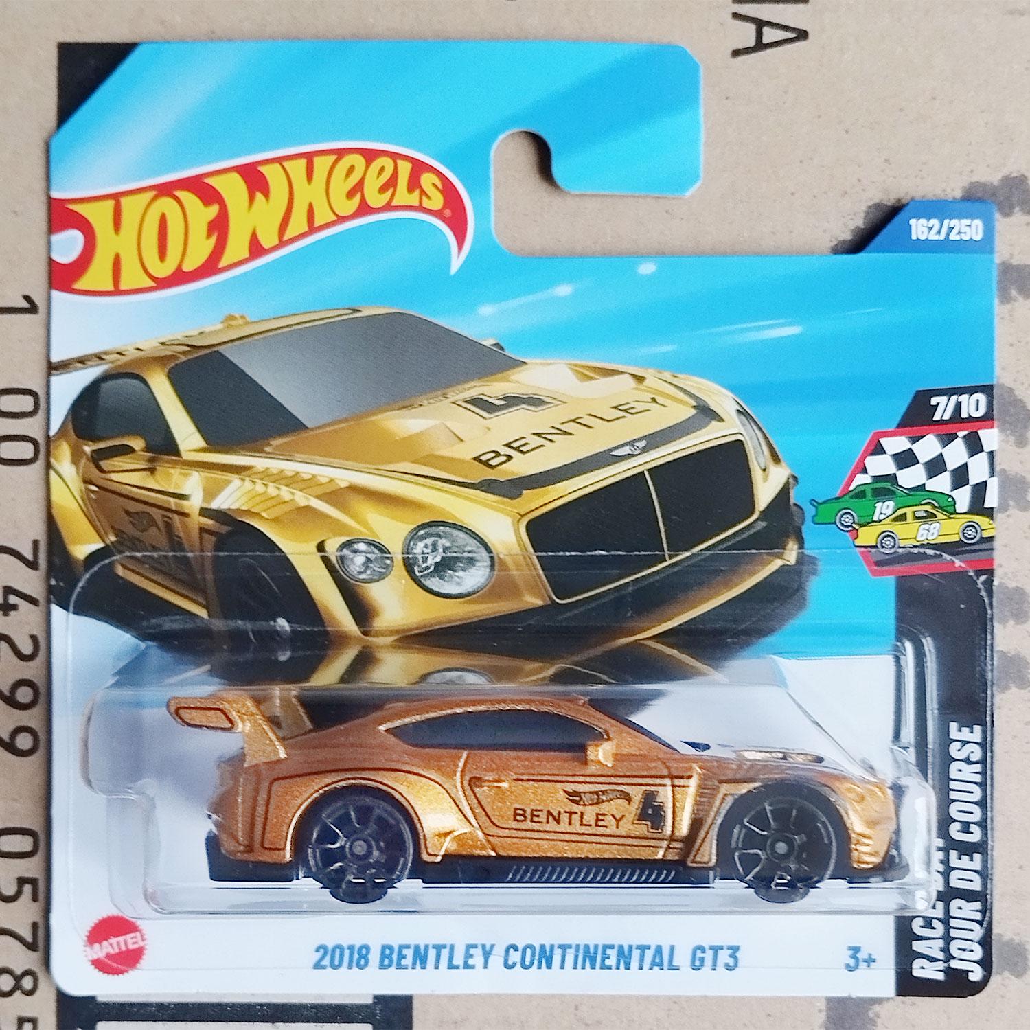 Hot Wheels Bentley Continental – Car Culture Circuit Legend – Échelle 1/64 – Collection Premium Enfants & Adultes