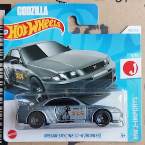 Seltene Hot Wheels NISSAN SKYLINE Godzilla Diecast Maßstab 1/64 | JDM Rennwagen | Auto Kerl Geschenk | Geschenk für Freund | Mitarbeiter Geschenk für Ihn