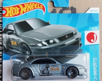 Rare Hot Wheels NISSAN SKYLINE Godzilla Diecast 1/64 Scale Model | JDM Race Car | Car Guy Gift | Gift for Boyfriend | Coworker Gift for Him