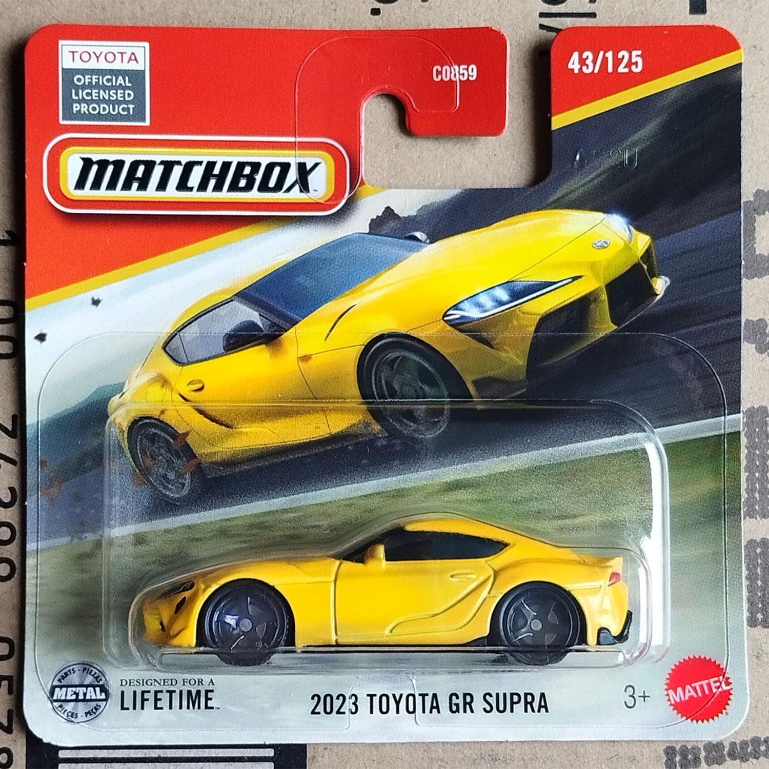 2025 マッチボックス カー - トヨタ GR スープラ ダイキャスト
