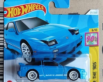 Hot Wheels 1996 Nissan 180SX Type X-white With Black Wheels- Long