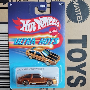 Hot Wheels Toyota AE86 Sprinter Trueno Diecast 1:64 | Rare JDM Car Model | Collectible Gift for Car Enthusiast, Coworker, Boyfriend, Brother
