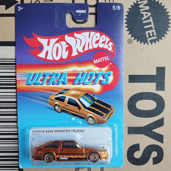ホットウィール トヨタ AE86 スプリンター トレノ ダイキャスト 1:64