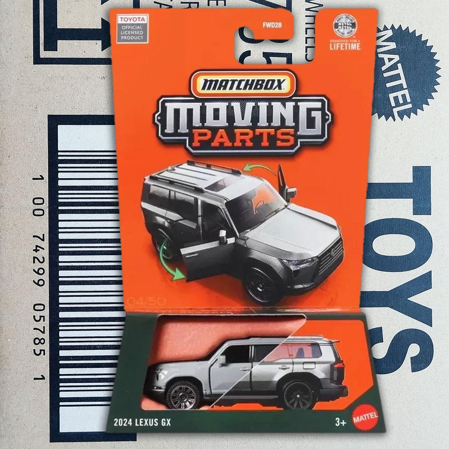 Matchbox 2024 LEXUS GX Luxury Offroad Truck Moving Parts Diecast