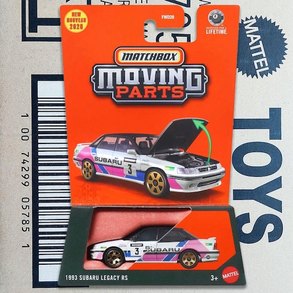 ミニカー MIRAGE 1/43 Subaru Legacy RS 1993 Coche Matchbox Subaru Legacy RS 1993 con piezas móviles, modelo a