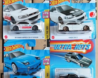 Modèle Réduit 1/64 Subaru WRX STI 2017 - Diecast Métal Rouge - Boîte Non Ouverte - 2025