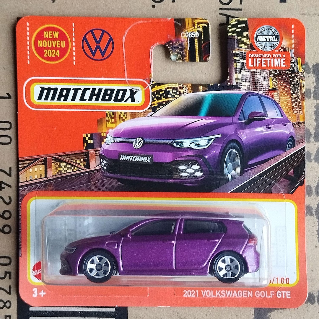 Matchbox Car - 2021 Volkswagen Golf GTE Diecast Scale Model