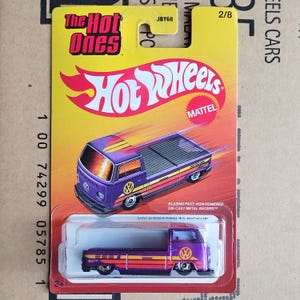 2025 Hot Wheels Volkswagen T2 Pickup Truck Diecast Scale Model | Rare Find VW Collectible Toy Car | Gift for Boyfriend | Car Collector Gift