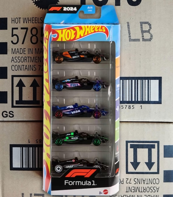 1/64 ホットウィール 5パック F1 フォーミュラ F1 5 pack upcoming