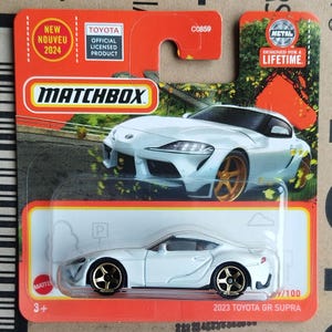 Streichholzschachtel Auto BMW GR SUPRA DieCast 1/64 Maßstab Modell | Sehr schwer zu finden Sammler Auto | Japanisches Auto Sammler Geschenk | JDM Auto Kerl Geschenk