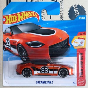 Hot Wheels 2023 Nissan Z Diecast 1/64 schaalmodel | JDM-sportwagen voor verzamelaars | Cadeau voor verzamelaar, vriend of collega