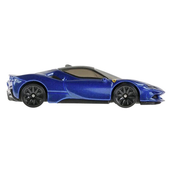 Hot Wheels Ferrari SF90 Stradale Blue Diecast 1/64 Scale Model