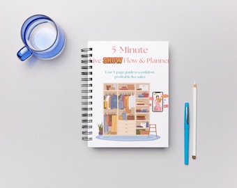 Reseller Live Show Flow and Script Planner 5-Page