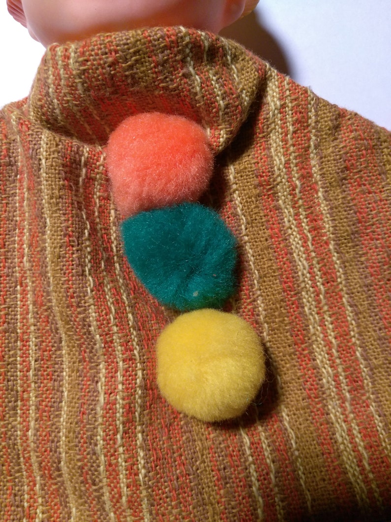 Vintage Boy Clown Doll Puppets in Hand made outfit