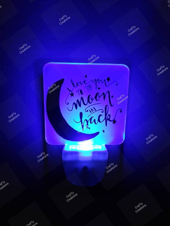 Custom Led Nightlight Kids Bedrooms Hallways Kitchen Bathrooms Birthday Gift Holiday Stuffers Home Custom Baby Shower