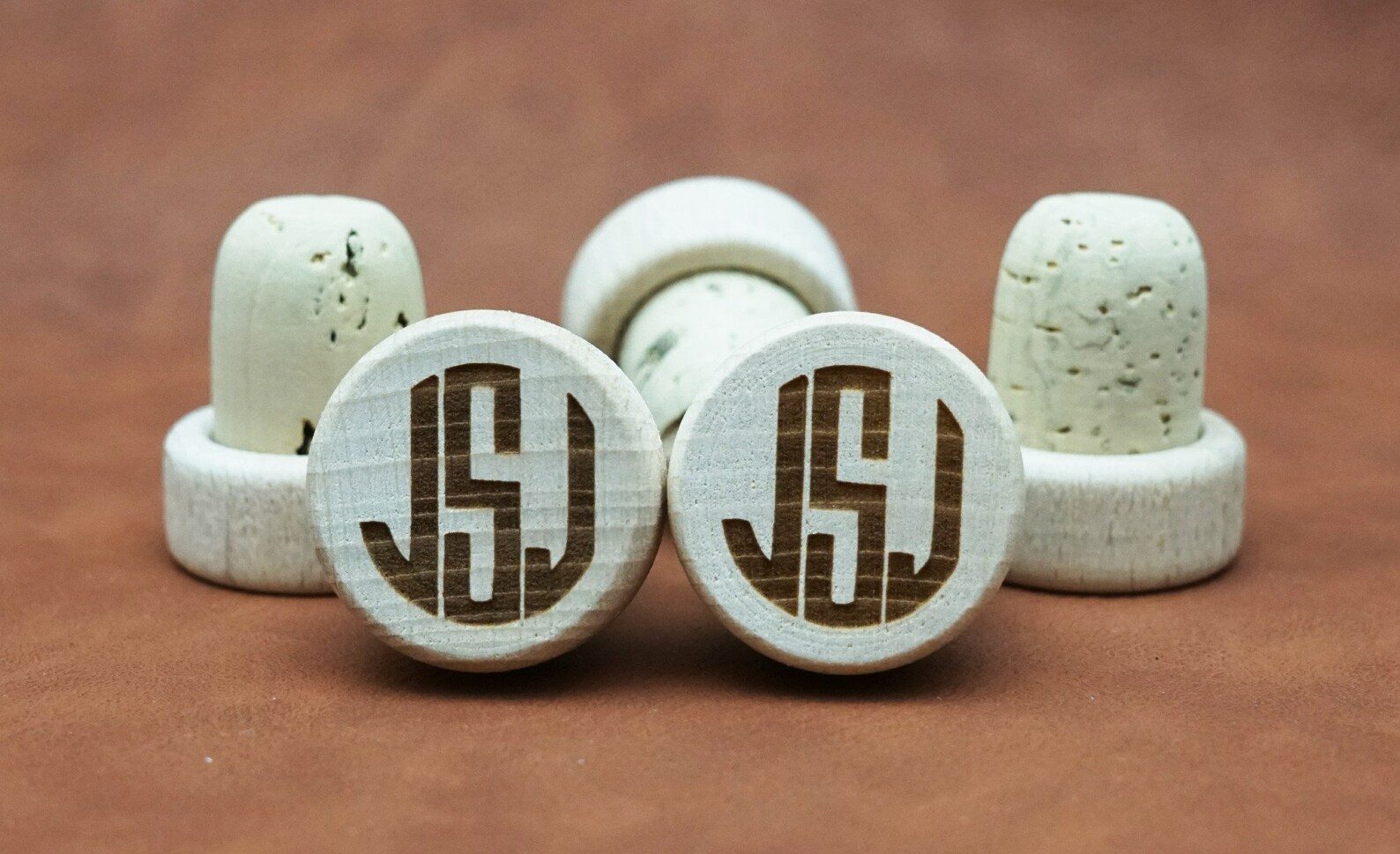 Monogrammed Engraved Wine Stopper Monogrammed Wood Wine Etsy