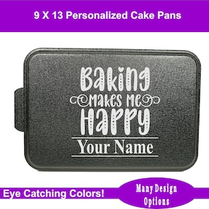 Unique Gifts For Bakers, Gift for Grandma, Customized Cake Pans, Personalized Baking Gifts, House Warming Gift