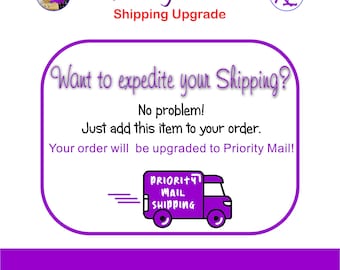 Priority Mail Shipping Upgrade