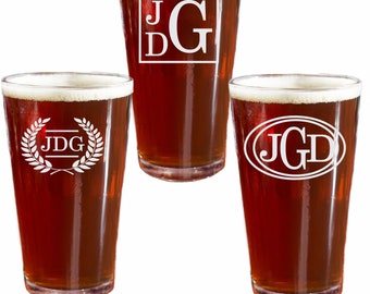 Propuesta de novios personalizados Vasos de cerveza, Cristalería grabada - Vaso de cerveza personalizado, Vaso de pinta grabado