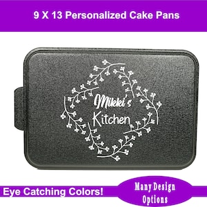 Customized Cake Pans, Unique Gifts For Bakers, Personalized Baking Gifts, House Warming Gift, Gift for Grandma