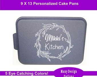 Regalo para la abuela, regalo único de panadería grabada para panaderos, regalos de hornear personalizados, pan de pastel personalizado con tapa,