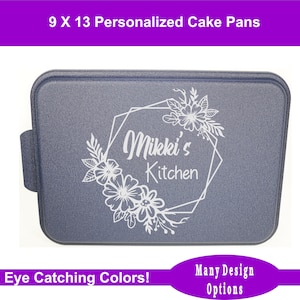 Housewarming Gift, Unique Gifts For Bakers, Personalized Baking Gifts, Customized Cake Pans, Gift for Mom