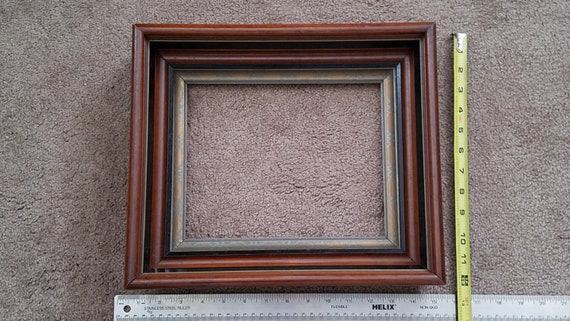 3 Deep Shadow Box Wood Picture Frame Eastlake Etsy