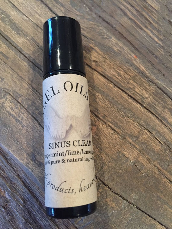 SINUS CLEAR rollerball-pure and natural lemongrass/lime/peppermint