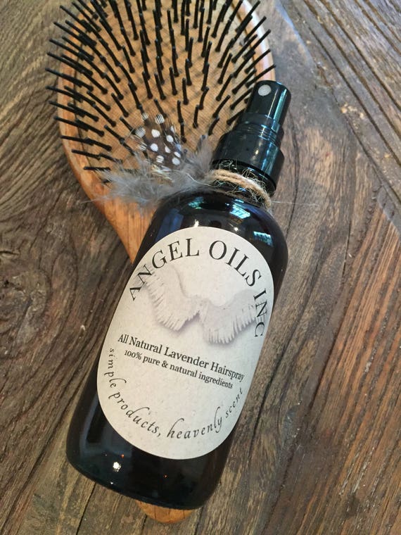 All NATURAL LAVENDER HAIRSPRAY-no chemicals ever!