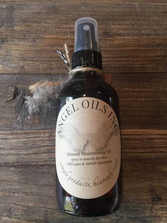ALMOND MOISTURIZING OIL-pure & natural almond oil with soothing grapeseed and coconut oil
