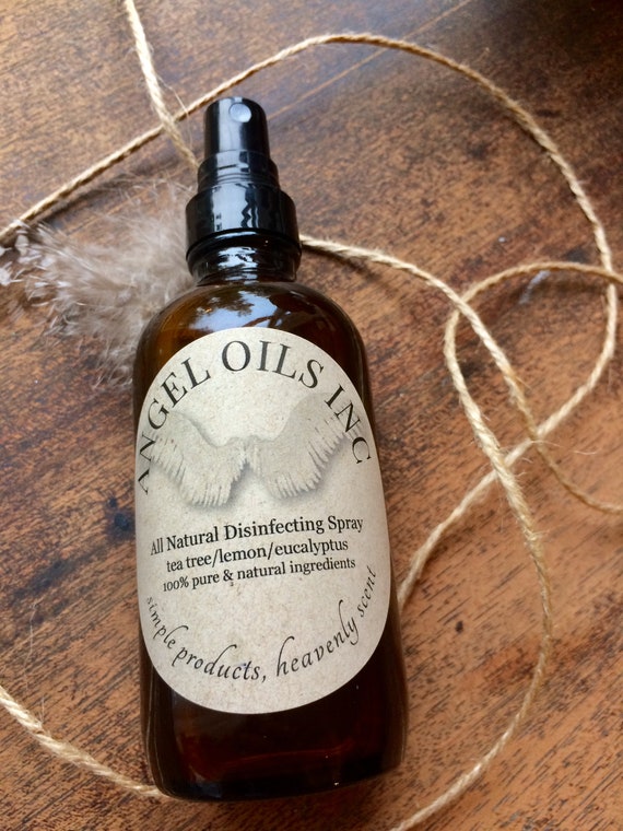 ALL NATURAL DISINFECTANT-91 percent isopropyl alcohol, pure and natural lemon/eucalyptus/tea tree naturally kill germs and airborne illness