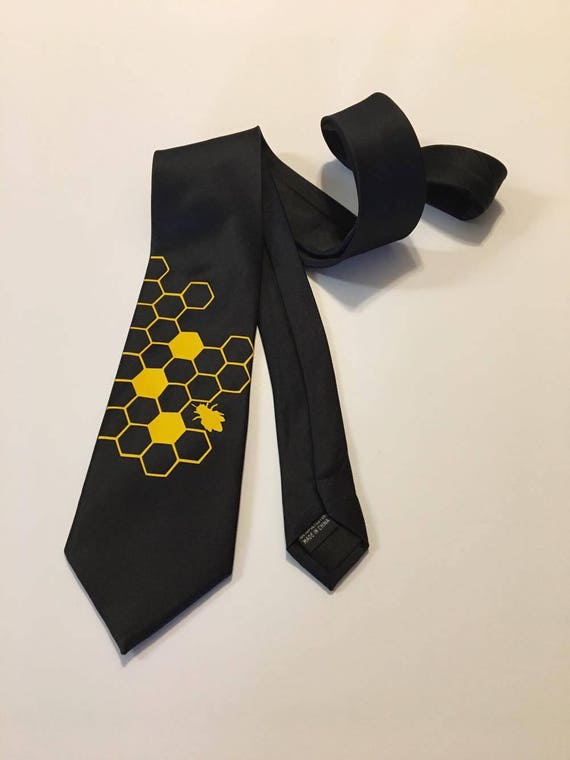 Bees Beehive Cool Necktie