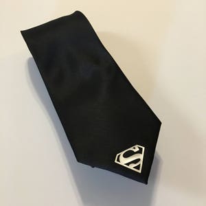 Valentine/'s Cool American Flag Necktie Christmas Silver Logo Unique and Fun Wedding Birthday Gift Father/'s Day
