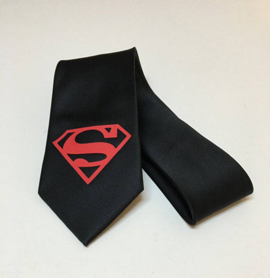 Fun 'Hugs' Cartoon Necktie – Black, Unisex, Novelty Gift Tie
