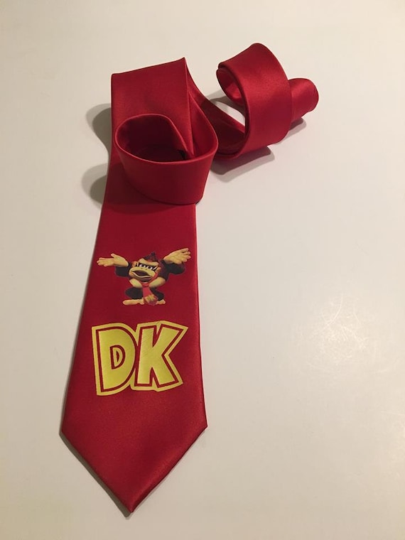 D K Super Cool Necktie Red Tie or Blue Tie D K Cool and - Etsy