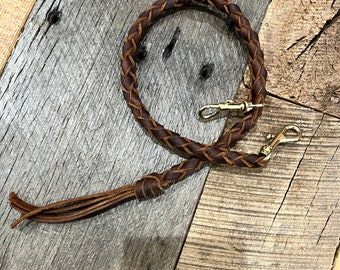 4 Strand Braided Shoulder/Wristlet Strap