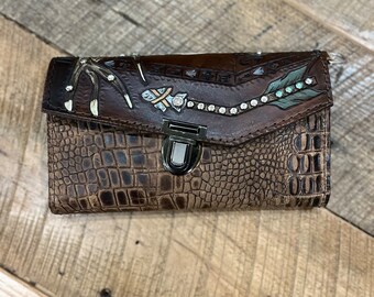 Deer skull wristlet