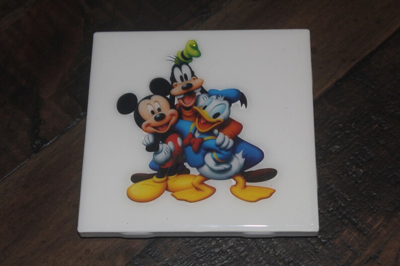 Disney Coaster Set Etsy