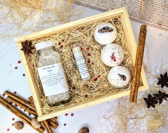 Chai bath and body gift set medium, holiday gifts, personalized gift, gift for her, Christmas presents, easy gifts, secret Santa, cadeau