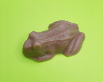 Hoppy Lotion Frog- solid lotion bar, solid lotion, moisturizers, body lotion, foot lotion, hand lotion, elbow lotion, skin care, body care