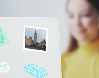 London Big Ben Reise-Kunstaufkleber: UK Abenteuer Reise Souvenir