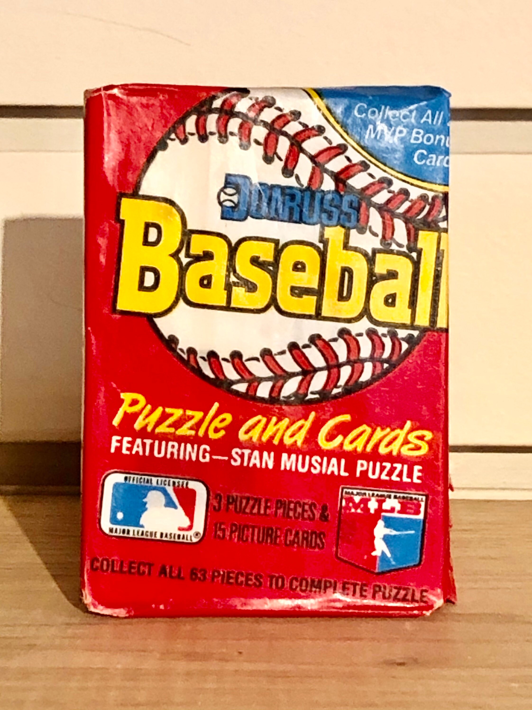 Vintage 1988 donruss unopened wax pack baseball cards great Etsy