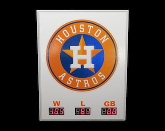 Houston Astros WiFi Enabled Linked Board
