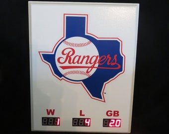 Texas Rangers WiFi Enabled Linked Board