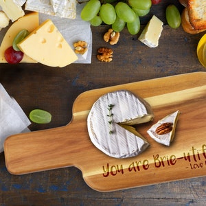 Personalised Cutting Board, Engraved Chopping Board - X-Small Rectangle Paddle Board