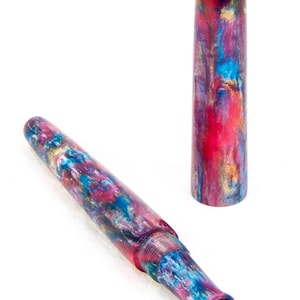 Älvvingar Resin Skräddarsydd Reservoarpenna med Tysk JoWo-Spets - Skrivande bild 9