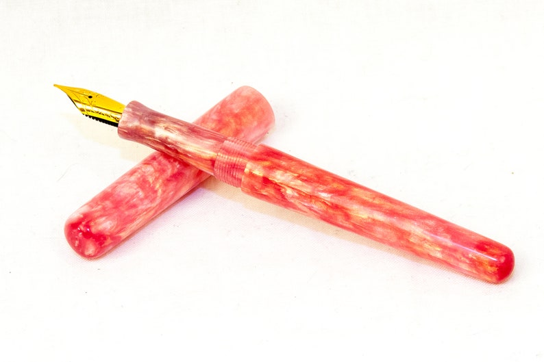 Pretty in Pink Pen Blanks Alumilite Resin Rods Etsy